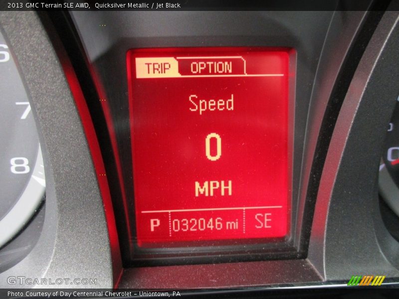 Quicksilver Metallic / Jet Black 2013 GMC Terrain SLE AWD