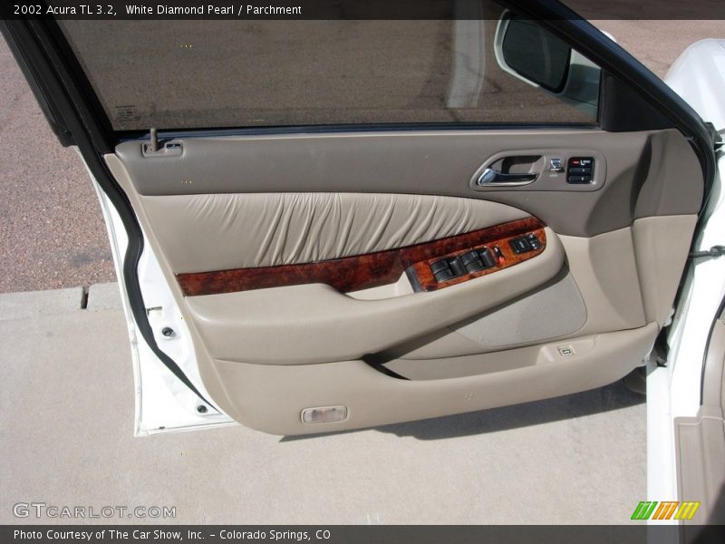 White Diamond Pearl / Parchment 2002 Acura TL 3.2