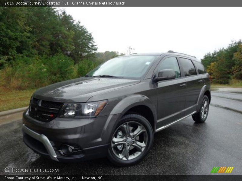 Granite Crystal Metallic / Black 2016 Dodge Journey Crossroad Plus