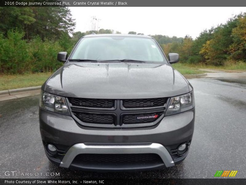 Granite Crystal Metallic / Black 2016 Dodge Journey Crossroad Plus