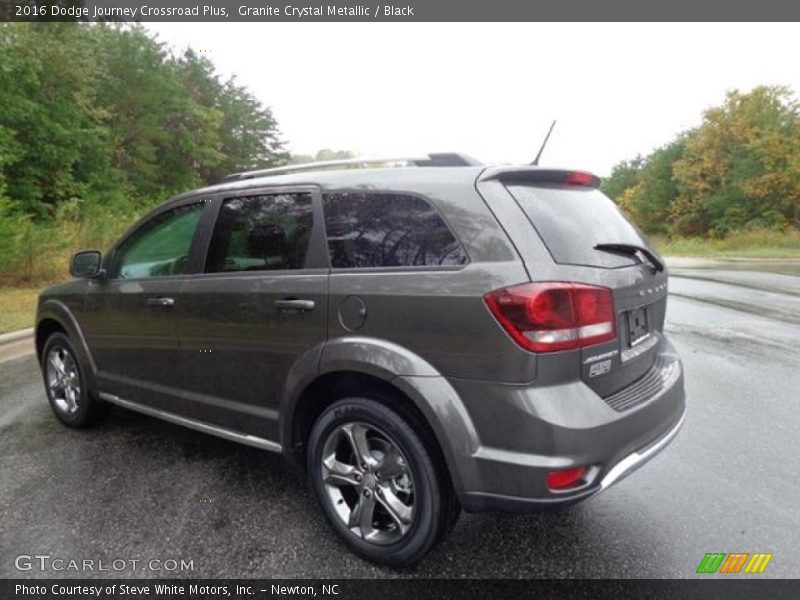 Granite Crystal Metallic / Black 2016 Dodge Journey Crossroad Plus