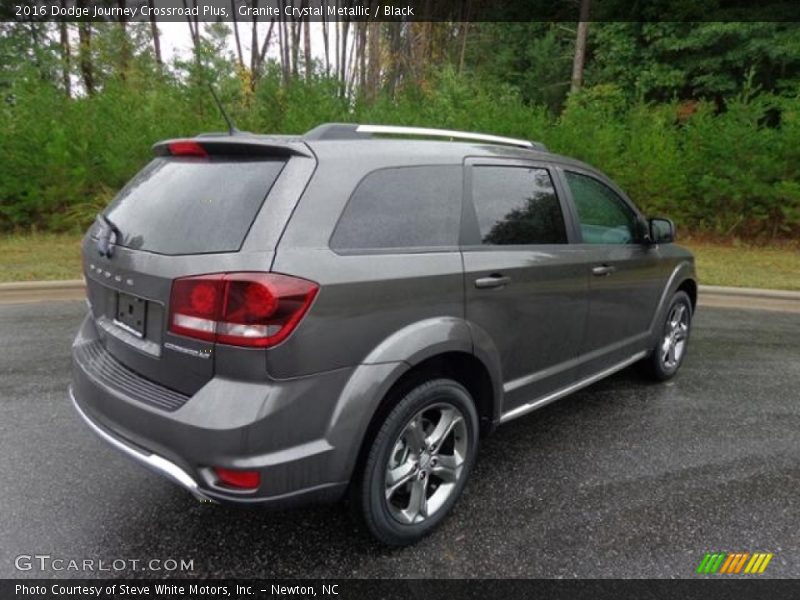 Granite Crystal Metallic / Black 2016 Dodge Journey Crossroad Plus