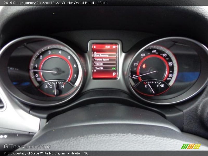 Granite Crystal Metallic / Black 2016 Dodge Journey Crossroad Plus
