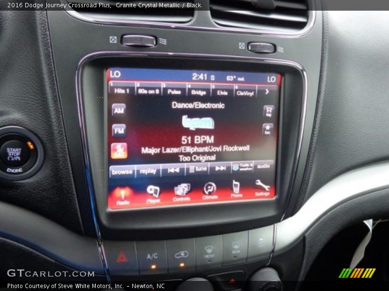 Granite Crystal Metallic / Black 2016 Dodge Journey Crossroad Plus