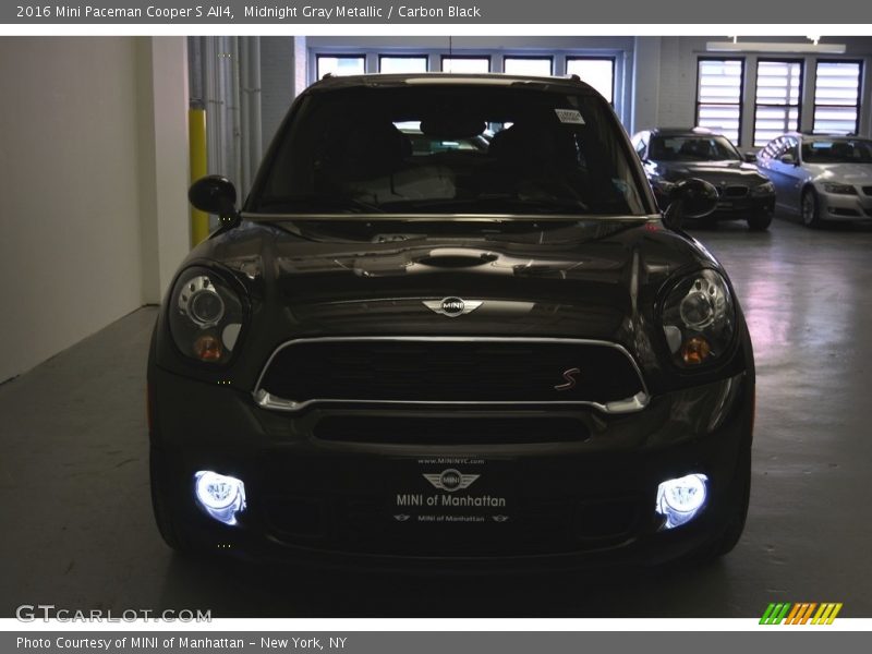 Midnight Gray Metallic / Carbon Black 2016 Mini Paceman Cooper S All4