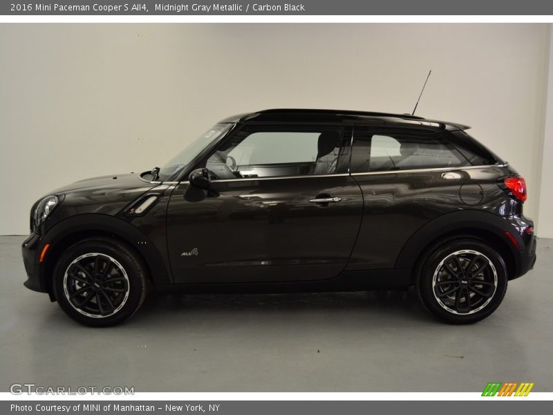  2016 Paceman Cooper S All4 Midnight Gray Metallic