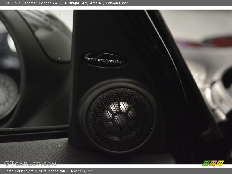 Midnight Gray Metallic / Carbon Black 2016 Mini Paceman Cooper S All4