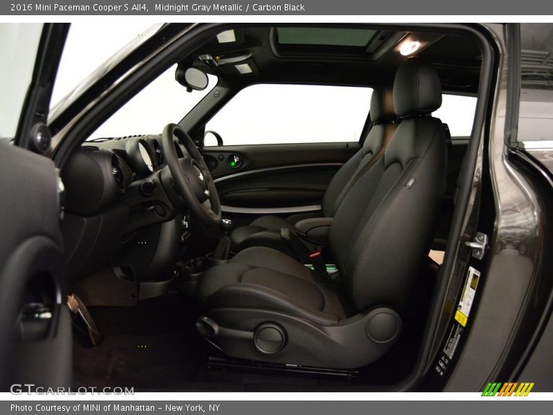 Midnight Gray Metallic / Carbon Black 2016 Mini Paceman Cooper S All4
