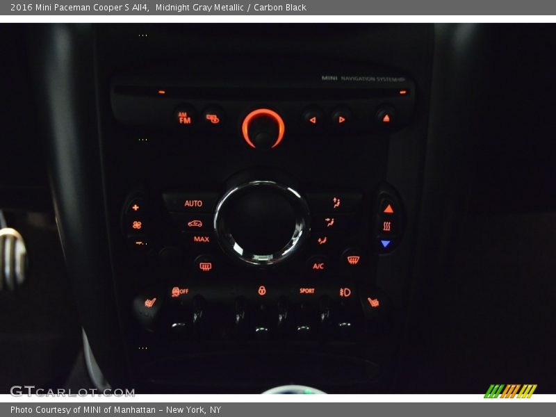 Midnight Gray Metallic / Carbon Black 2016 Mini Paceman Cooper S All4