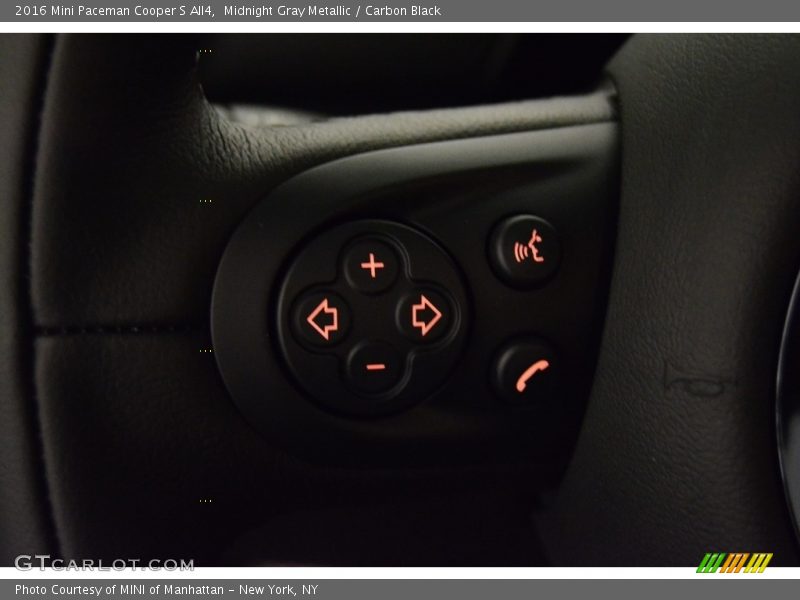 Midnight Gray Metallic / Carbon Black 2016 Mini Paceman Cooper S All4