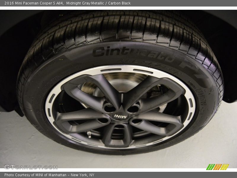 Midnight Gray Metallic / Carbon Black 2016 Mini Paceman Cooper S All4