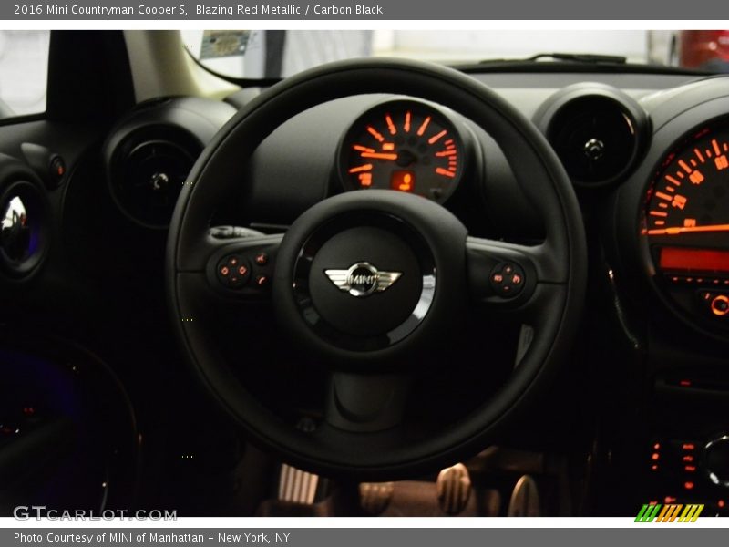 Blazing Red Metallic / Carbon Black 2016 Mini Countryman Cooper S