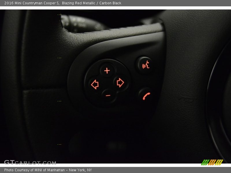 Blazing Red Metallic / Carbon Black 2016 Mini Countryman Cooper S