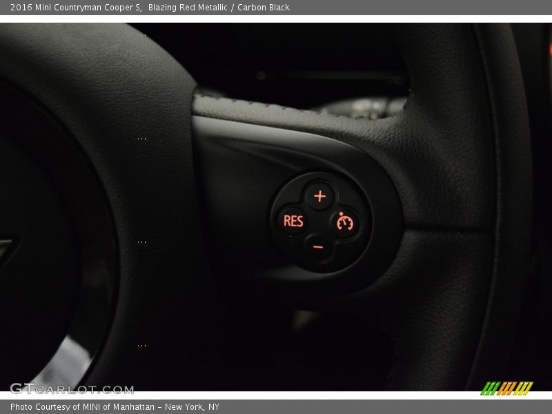 Blazing Red Metallic / Carbon Black 2016 Mini Countryman Cooper S