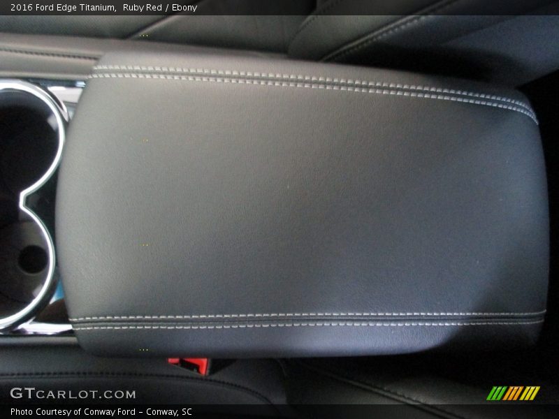Ruby Red / Ebony 2016 Ford Edge Titanium