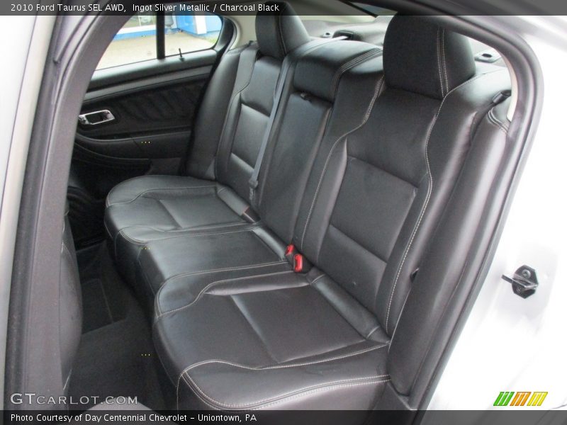 Ingot Silver Metallic / Charcoal Black 2010 Ford Taurus SEL AWD