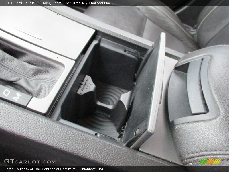 Ingot Silver Metallic / Charcoal Black 2010 Ford Taurus SEL AWD