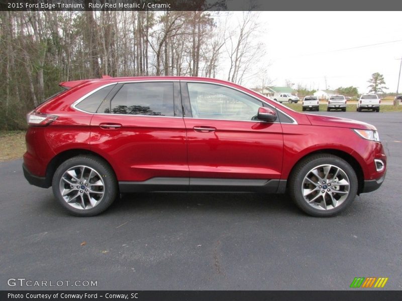  2015 Edge Titanium Ruby Red Metallic