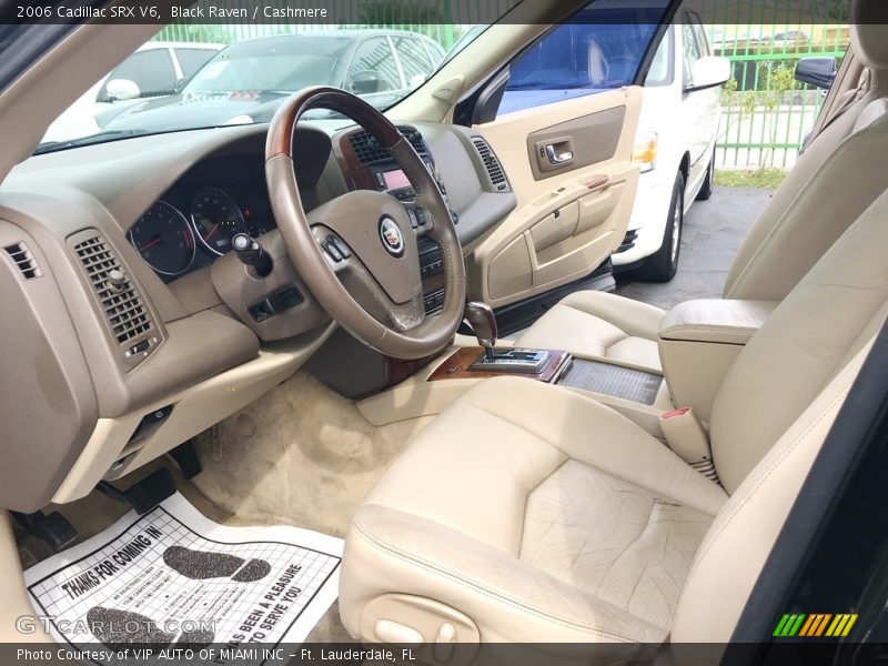  2006 SRX V6 Cashmere Interior