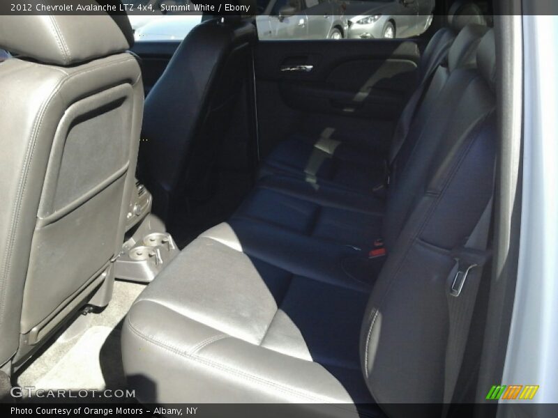 Summit White / Ebony 2012 Chevrolet Avalanche LTZ 4x4