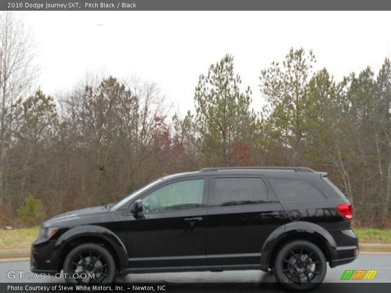 Pitch Black / Black 2016 Dodge Journey SXT