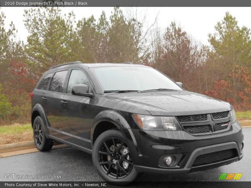 Pitch Black / Black 2016 Dodge Journey SXT