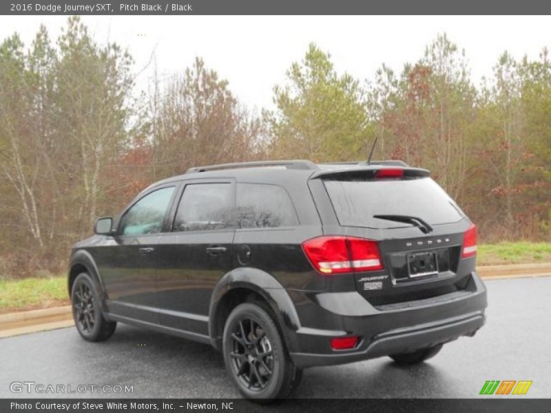 Pitch Black / Black 2016 Dodge Journey SXT