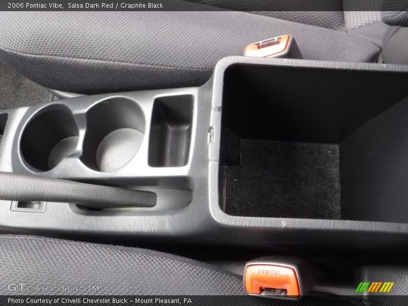 Salsa Dark Red / Graphite Black 2006 Pontiac Vibe