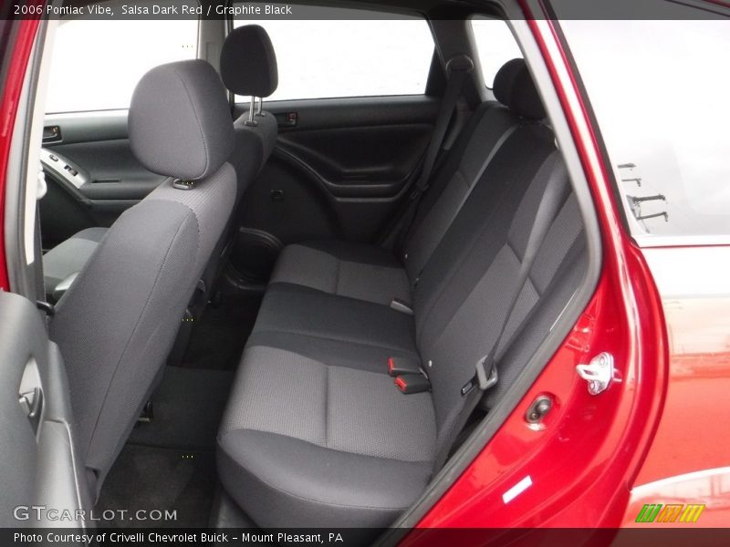 Salsa Dark Red / Graphite Black 2006 Pontiac Vibe