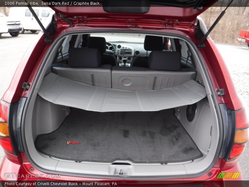 Salsa Dark Red / Graphite Black 2006 Pontiac Vibe