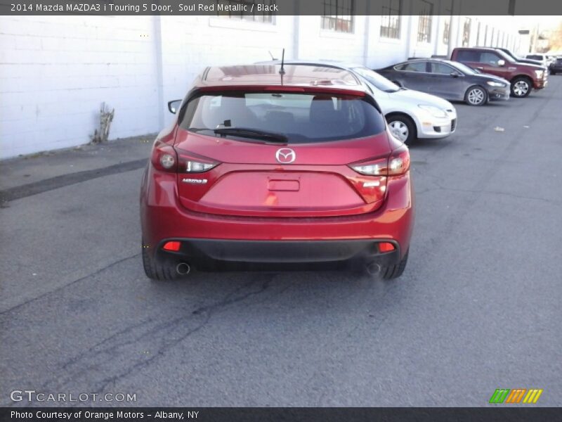 Soul Red Metallic / Black 2014 Mazda MAZDA3 i Touring 5 Door