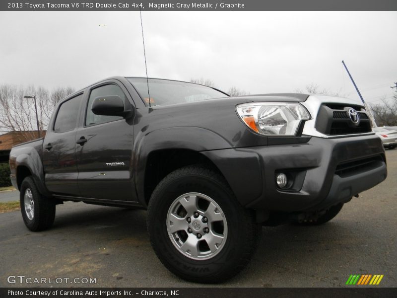 Magnetic Gray Metallic / Graphite 2013 Toyota Tacoma V6 TRD Double Cab 4x4