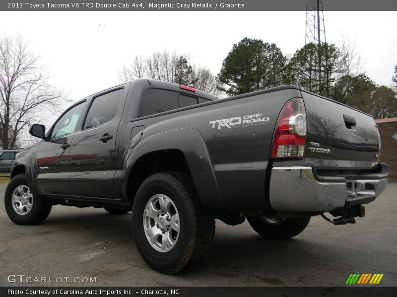 Magnetic Gray Metallic / Graphite 2013 Toyota Tacoma V6 TRD Double Cab 4x4