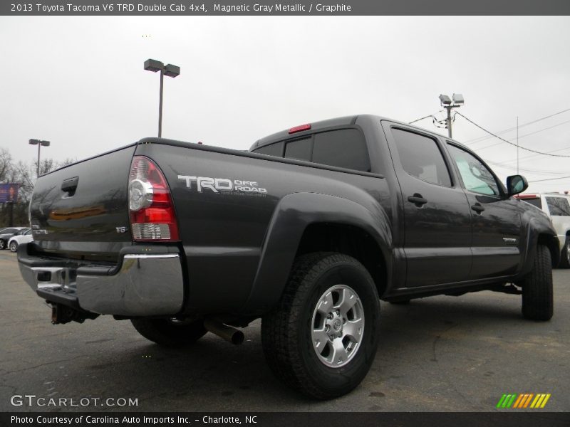 Magnetic Gray Metallic / Graphite 2013 Toyota Tacoma V6 TRD Double Cab 4x4