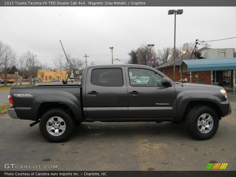 Magnetic Gray Metallic / Graphite 2013 Toyota Tacoma V6 TRD Double Cab 4x4