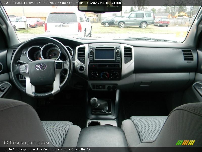 Magnetic Gray Metallic / Graphite 2013 Toyota Tacoma V6 TRD Double Cab 4x4