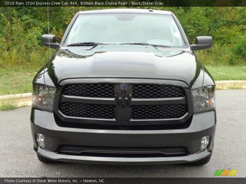 Brilliant Black Crystal Pearl / Black/Diesel Gray 2016 Ram 1500 Express Crew Cab 4x4