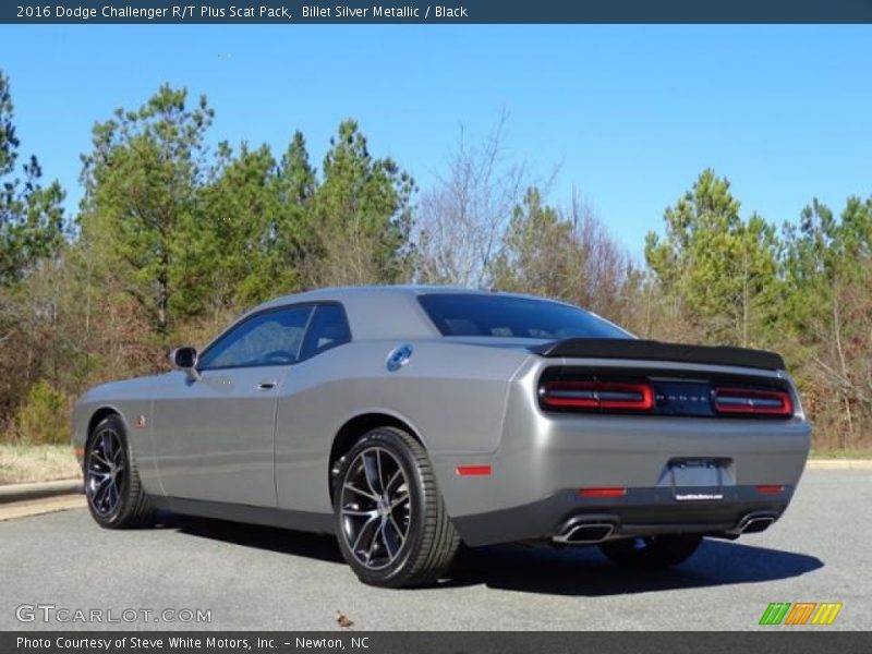 Billet Silver Metallic / Black 2016 Dodge Challenger R/T Plus Scat Pack