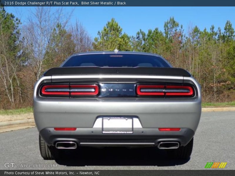 Billet Silver Metallic / Black 2016 Dodge Challenger R/T Plus Scat Pack
