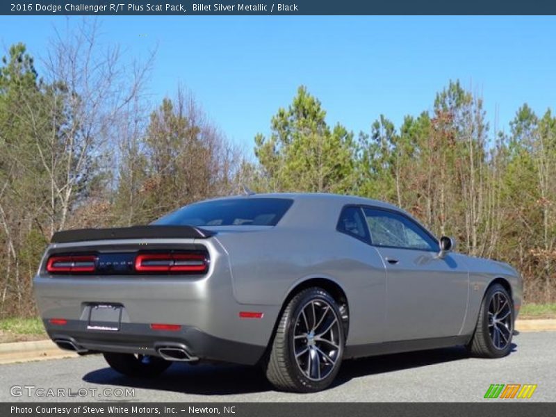 Billet Silver Metallic / Black 2016 Dodge Challenger R/T Plus Scat Pack