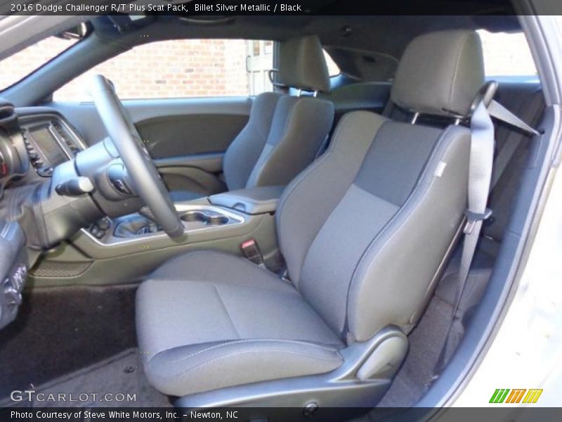 Billet Silver Metallic / Black 2016 Dodge Challenger R/T Plus Scat Pack