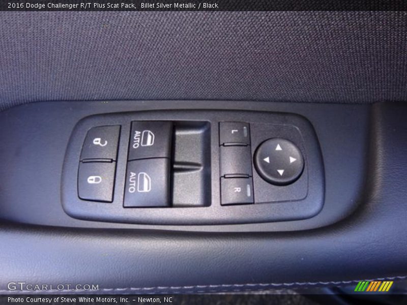 Billet Silver Metallic / Black 2016 Dodge Challenger R/T Plus Scat Pack