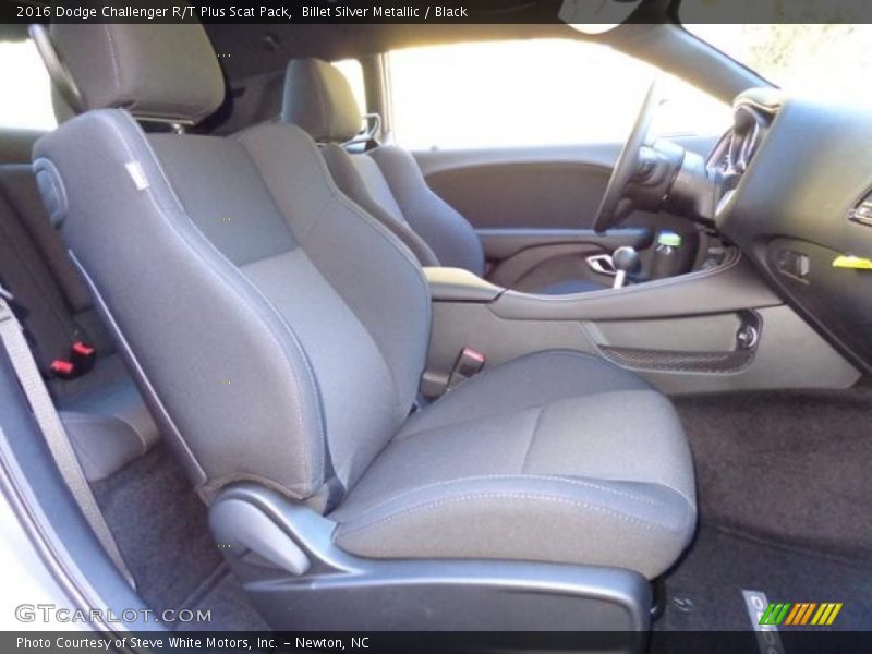 Billet Silver Metallic / Black 2016 Dodge Challenger R/T Plus Scat Pack