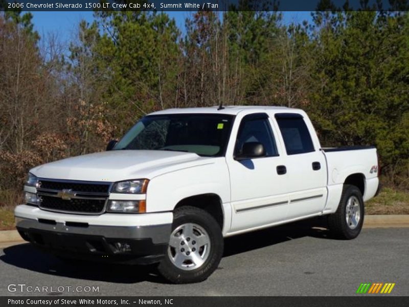 Front 3/4 View of 2006 Silverado 1500 LT Crew Cab 4x4
