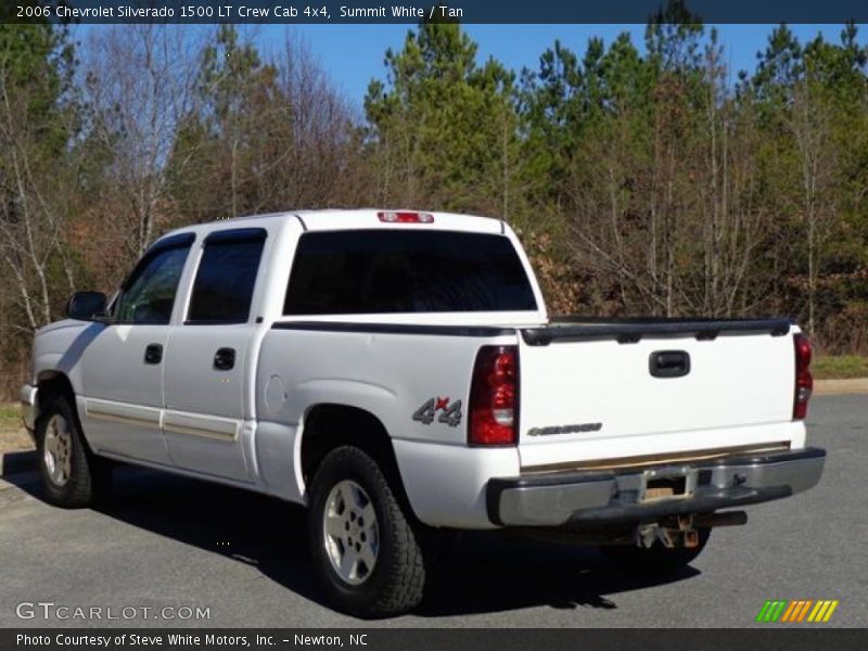 Summit White / Tan 2006 Chevrolet Silverado 1500 LT Crew Cab 4x4