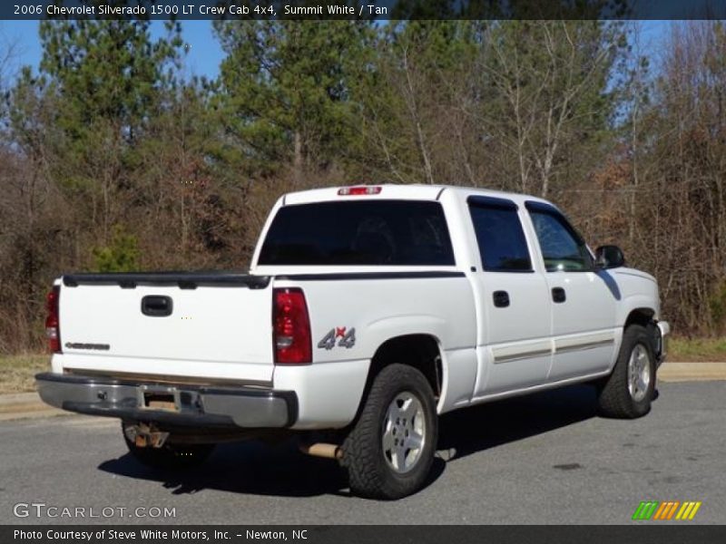 Summit White / Tan 2006 Chevrolet Silverado 1500 LT Crew Cab 4x4