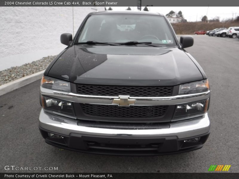 Black / Sport Pewter 2004 Chevrolet Colorado LS Crew Cab 4x4