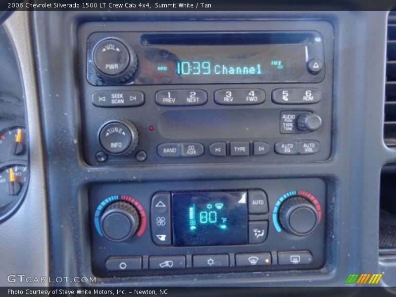 Summit White / Tan 2006 Chevrolet Silverado 1500 LT Crew Cab 4x4