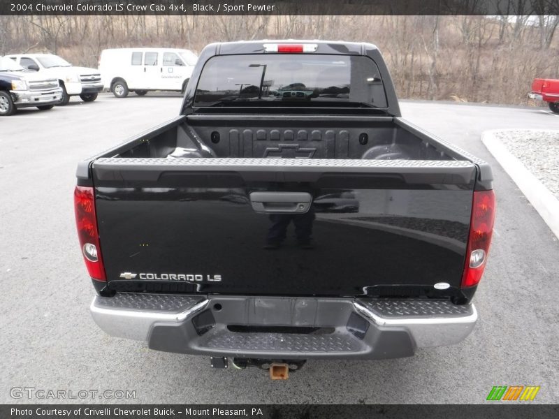 Black / Sport Pewter 2004 Chevrolet Colorado LS Crew Cab 4x4