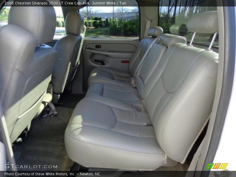 Summit White / Tan 2006 Chevrolet Silverado 1500 LT Crew Cab 4x4
